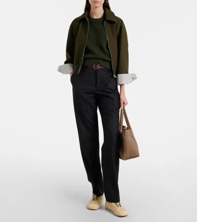 Bottega Veneta Pinacoteca Intrecciato Leather Tote Bag In Brown