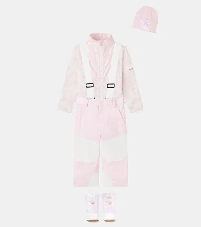 Bogner X Loveshackfancy Jette Fleece Jacket In Black