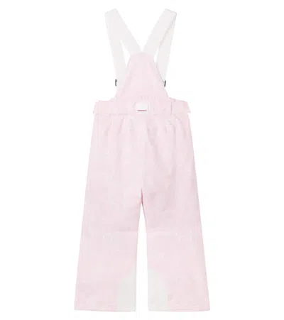 Bogner X Loveshackfancy Yuki Printed Ski Salopettes In Black