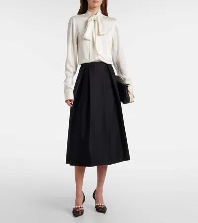 Jimmy Choo Aurelie 85 Lace And Leather Pumps In Black