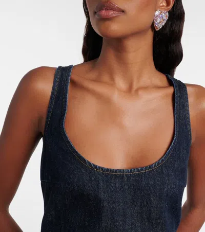 Self-portrait 3d Floral Hem Dress In Gray