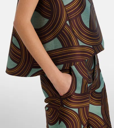 La Doublej La Scala Jacquard Top In Multi