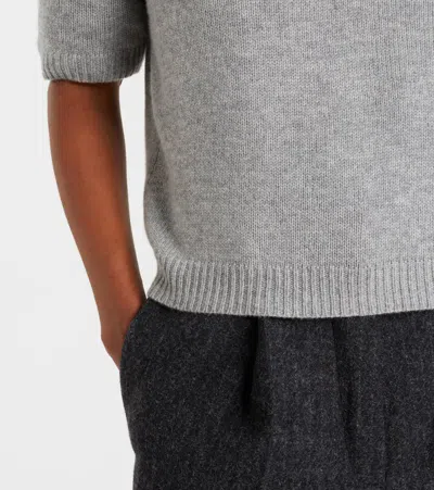 Jardin Des Orangers Wool And Cashmere Sweater In Gray