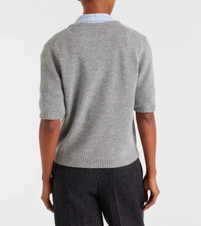 Jardin Des Orangers Wool And Cashmere Sweater In Gray