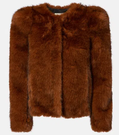 Isabel Marant Bahria Jacket In Brown