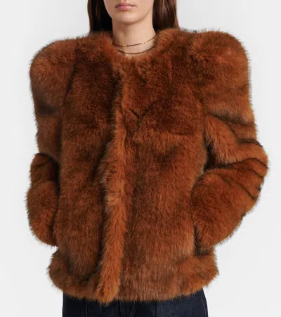 Isabel Marant Bahria Jacket In Brown