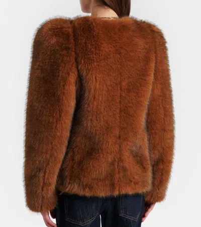 Isabel Marant Bahria Jacket In Brown