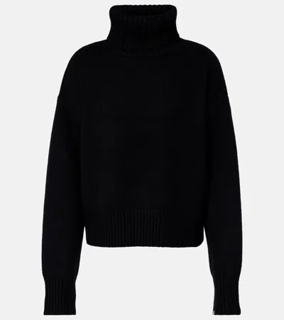 Extreme Cashmere N°434 Cashmere Turtleneck Sweater In Black