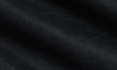 Polo Ralph Lauren Solid White Linen Button-down Shirt In Black
