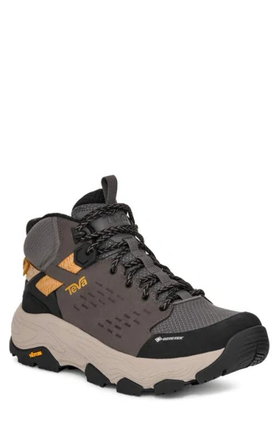 Teva Grandview Max Gore-tex® Waterproof Hiking Boot In Gray