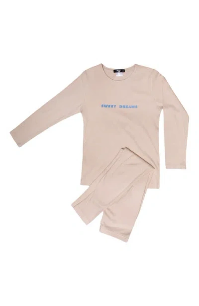 Noggiwear Sweet Dreams Loungewear Set In Brown