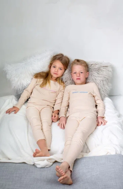 Noggiwear Sweet Dreams Loungewear Set In Brown