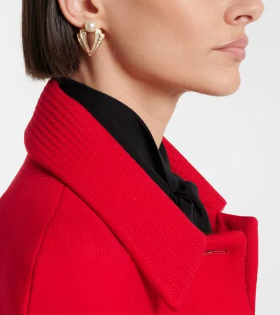 Valentino Je Les V Embellished Earrings In Gold
