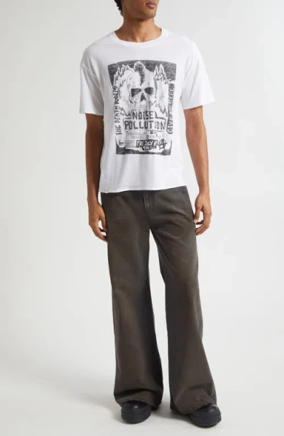 Lu'u Dan Thrash Graphic T-shirt In White