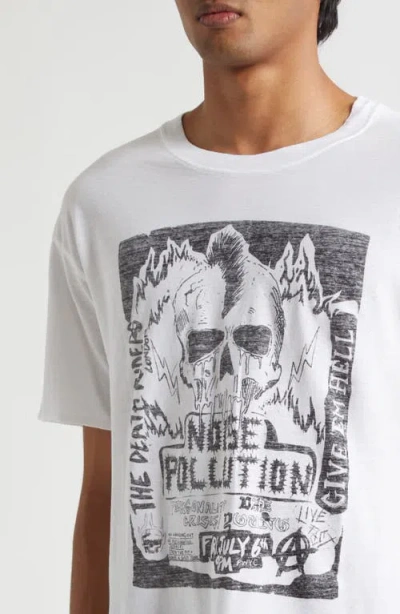 Lu'u Dan Thrash Graphic T-shirt In White