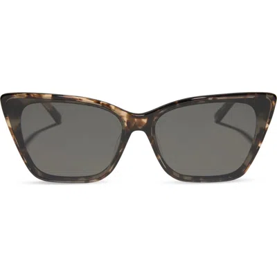Diff Alina 61mm Cat Eye Sunglasses In Brown