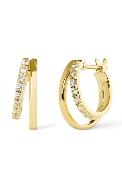 Ana Luisa Toda Double Hoop Earrings In Gold