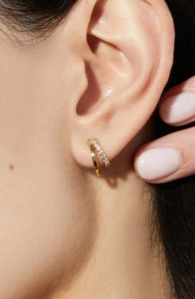 Ana Luisa Toda Double Hoop Earrings In Gold
