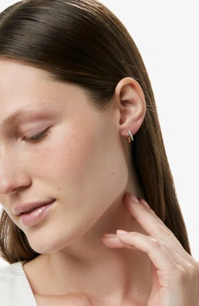 Ana Luisa Toda Double Hoop Earrings In Gold