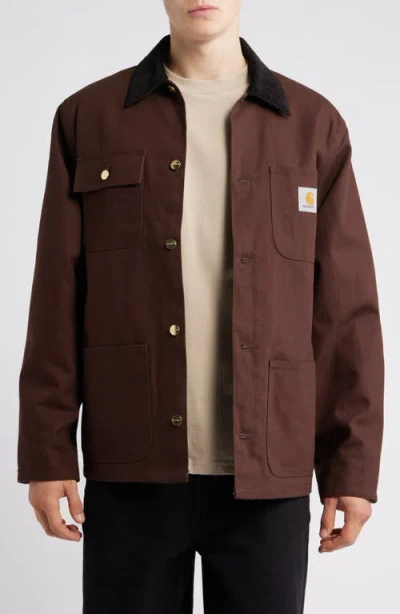 Carhartt Michigan Jacket In Brown