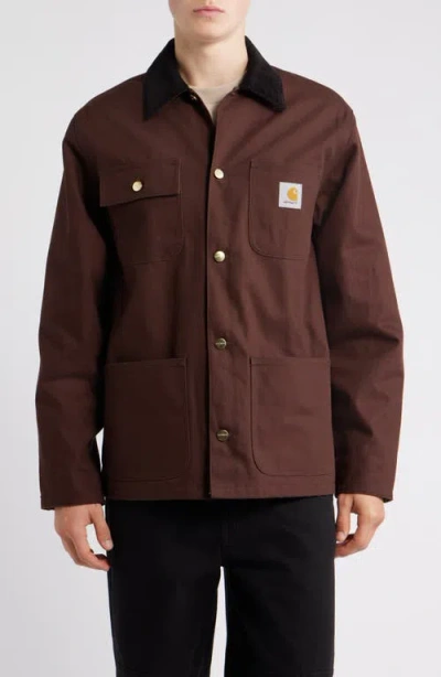 Carhartt Michigan Jacket In Brown