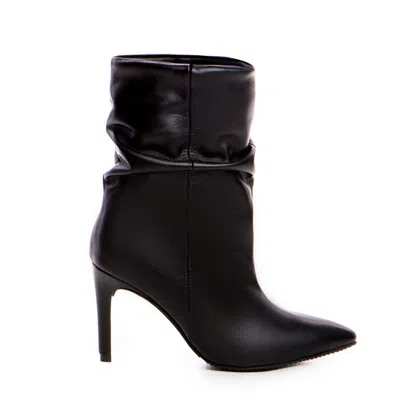 The 5th Element Women's Black Vera Slouch Ankle Boots In Black