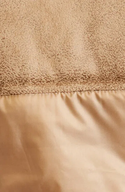 Bernardo Breck Ecoplume™ Puffer Knit Jacket In Brown