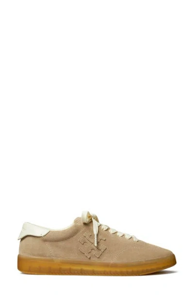 Tory Burch Phoenix Sneaker Contrast Heel Tab Rubber In Neutral