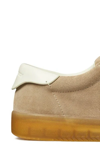 Tory Burch Phoenix Sneaker Contrast Heel Tab Rubber In Neutral