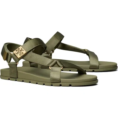 Tory Burch Mellow Trail Sandal In Green