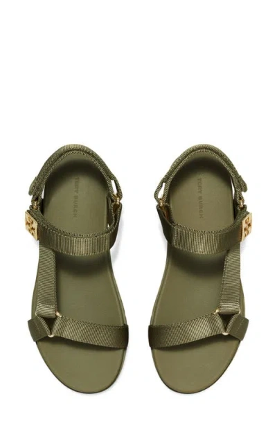Tory Burch Mellow Trail Sandal In Green