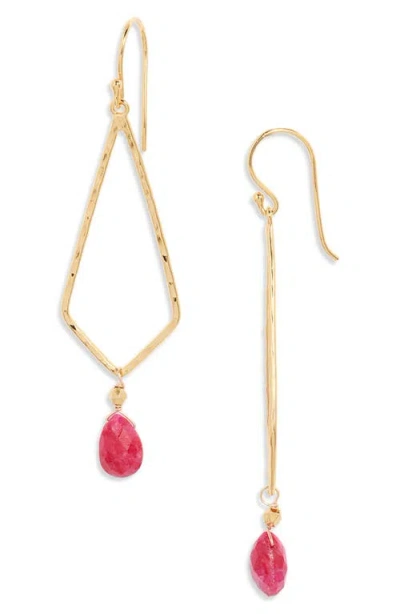 Kiara By Ki-ele Gigi Drop Earrings In Gold