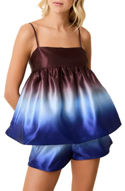 Solid & Striped The Yarden Babydoll Camisole In Multi