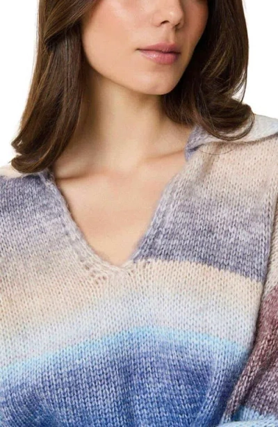 Solid & Striped The Lola Ombré Stripe Sweater In Blue