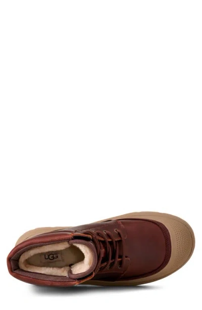 Ugg (r) Neumel High Top Waterproof Hybrid Boot In Burgundy