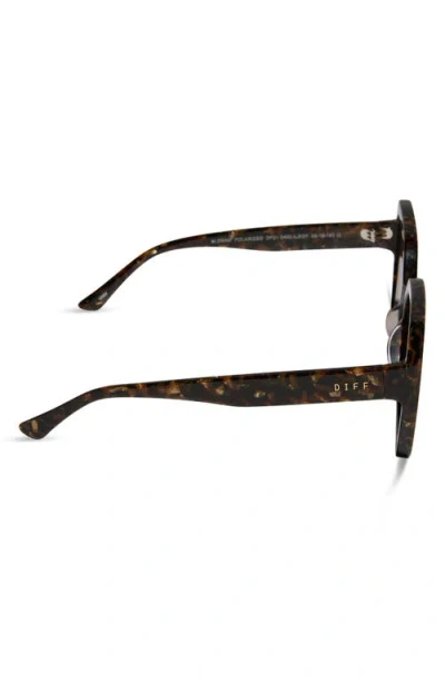 Diff Sloane 54mm Square Sunglasses In Brown
