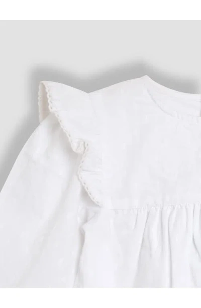 Jojo Maman Bébé Jojo Maman Bebe Ruffle Top & Corduroy Dress Set In Blue