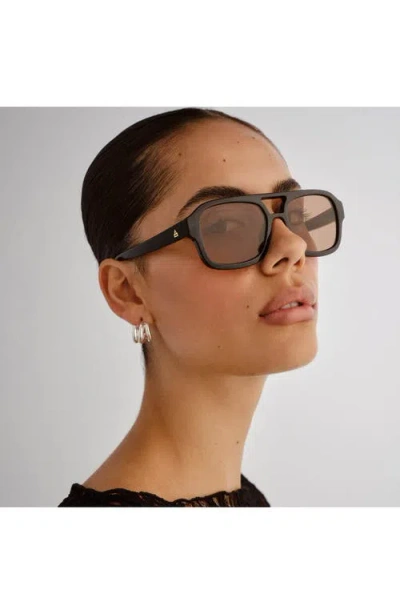 Aire Aquarius Gradient Aviator Sunglasses In Black