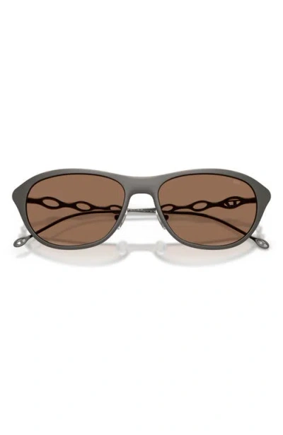 Diesel ® 55mm Pillow Sunglasses In Brown