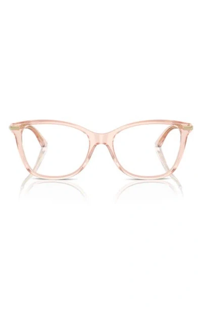 Jimmy Choo 52mm Pillow Optical Glasses In Neutral