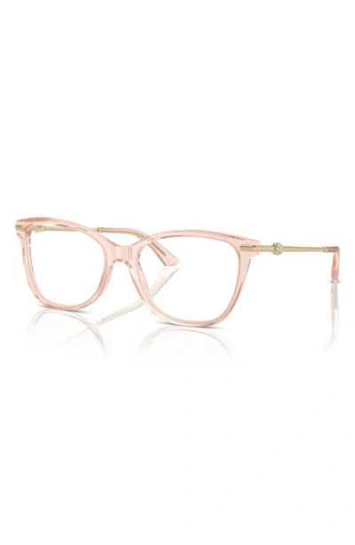 Jimmy Choo 52mm Pillow Optical Glasses In Neutral