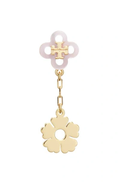 Tory Burch Forget Me Not Linear Earring In Gold