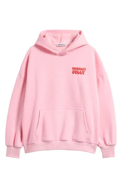 Princess Polly Puffy Logo Hoodie In Pink