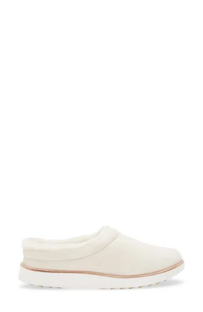 Olukai Mani Genuine Shearling Slipper In White