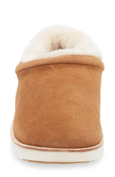 Olukai Mani Genuine Shearling Slipper In Pink