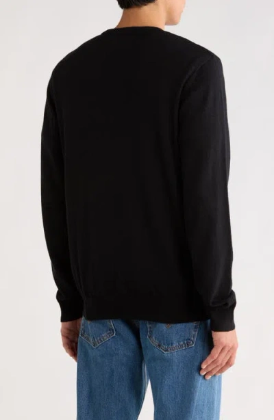 Carhartt Work In Progress Madison Lambswool Blend Sweater In Black