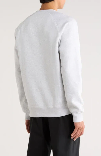 Carhartt Work In Progress Chase Crewneck Sweatshirt In White