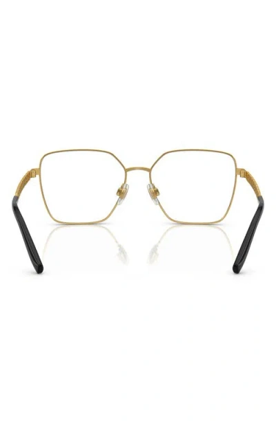 Dolce & Gabbana Dolce&gabbana 54mm Square Optical Glasses In Black
