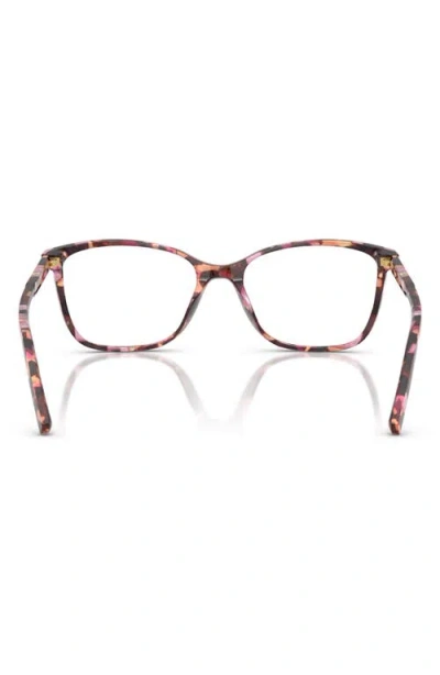 Dolce & Gabbana Dolce&gabbana 54mm Rectangular Optical Glasses In Brown