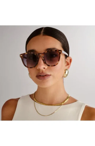 Aire Evolution 51mm Gradient Round Sunglasses